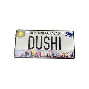 Curaçao Souvenir License Plate
